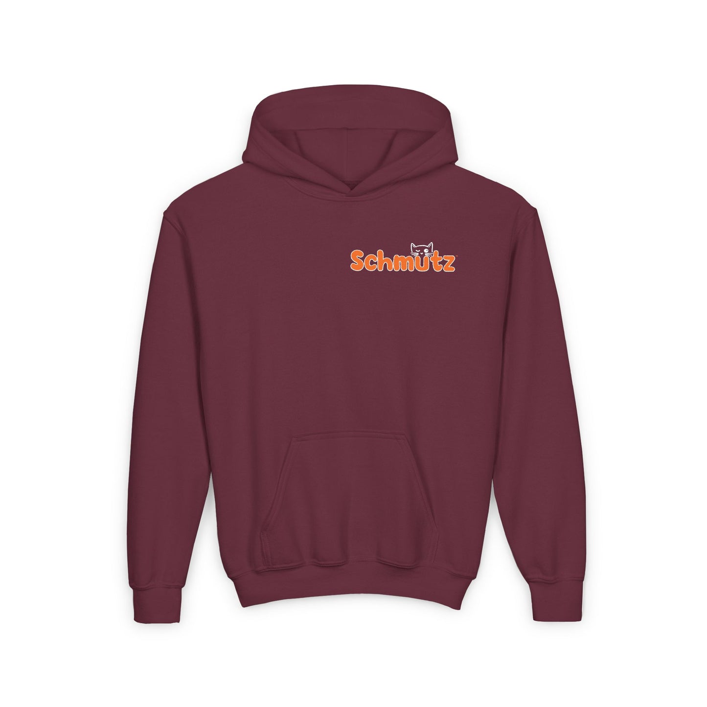 Youth Schmütz Cat Hoodie (Dark Colors) – Cozy Sweatshirt for the Little Schmütz in Your Life ; )