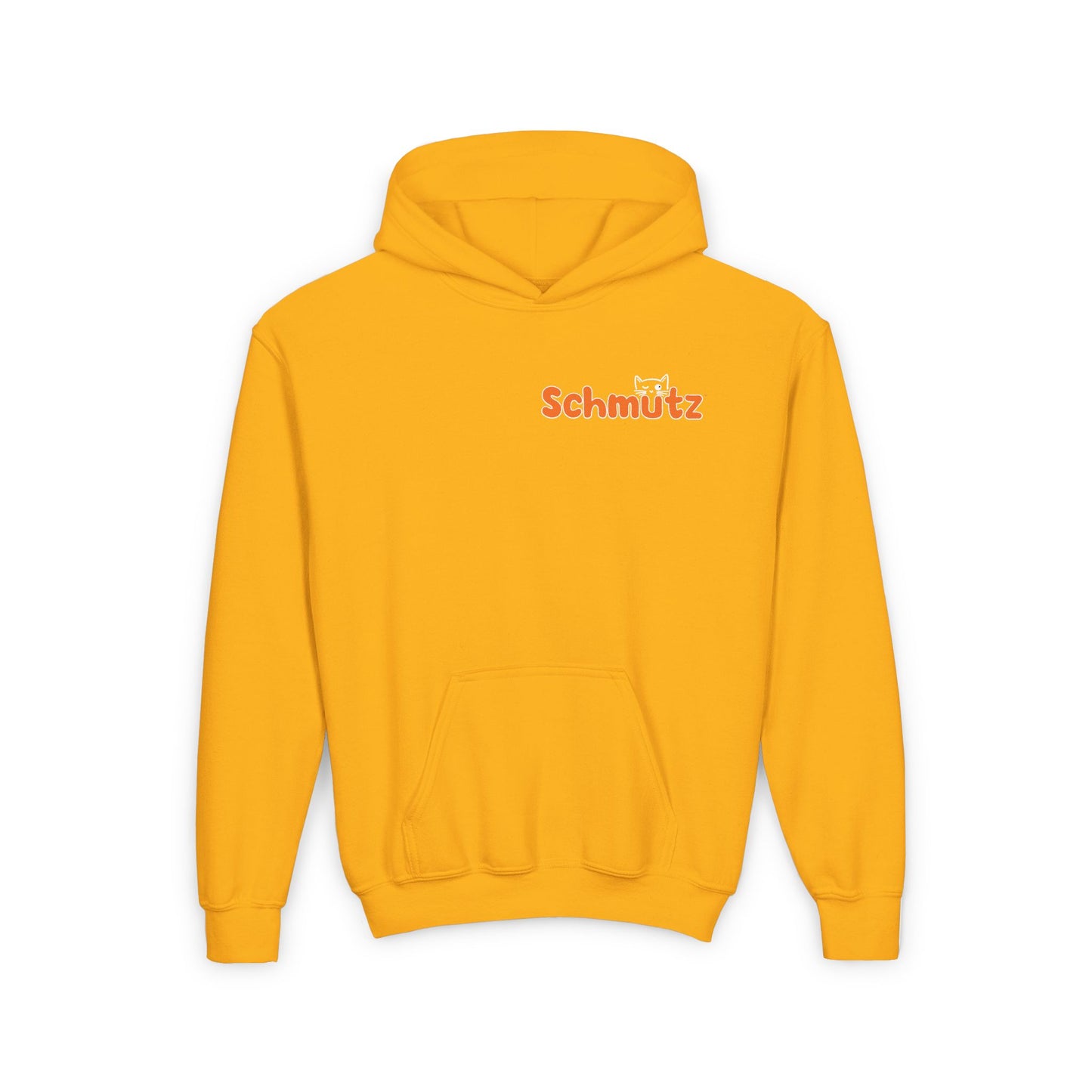 Youth Schmütz Cat Hoodie (Dark Colors) – Cozy Sweatshirt for the Little Schmütz in Your Life ; )