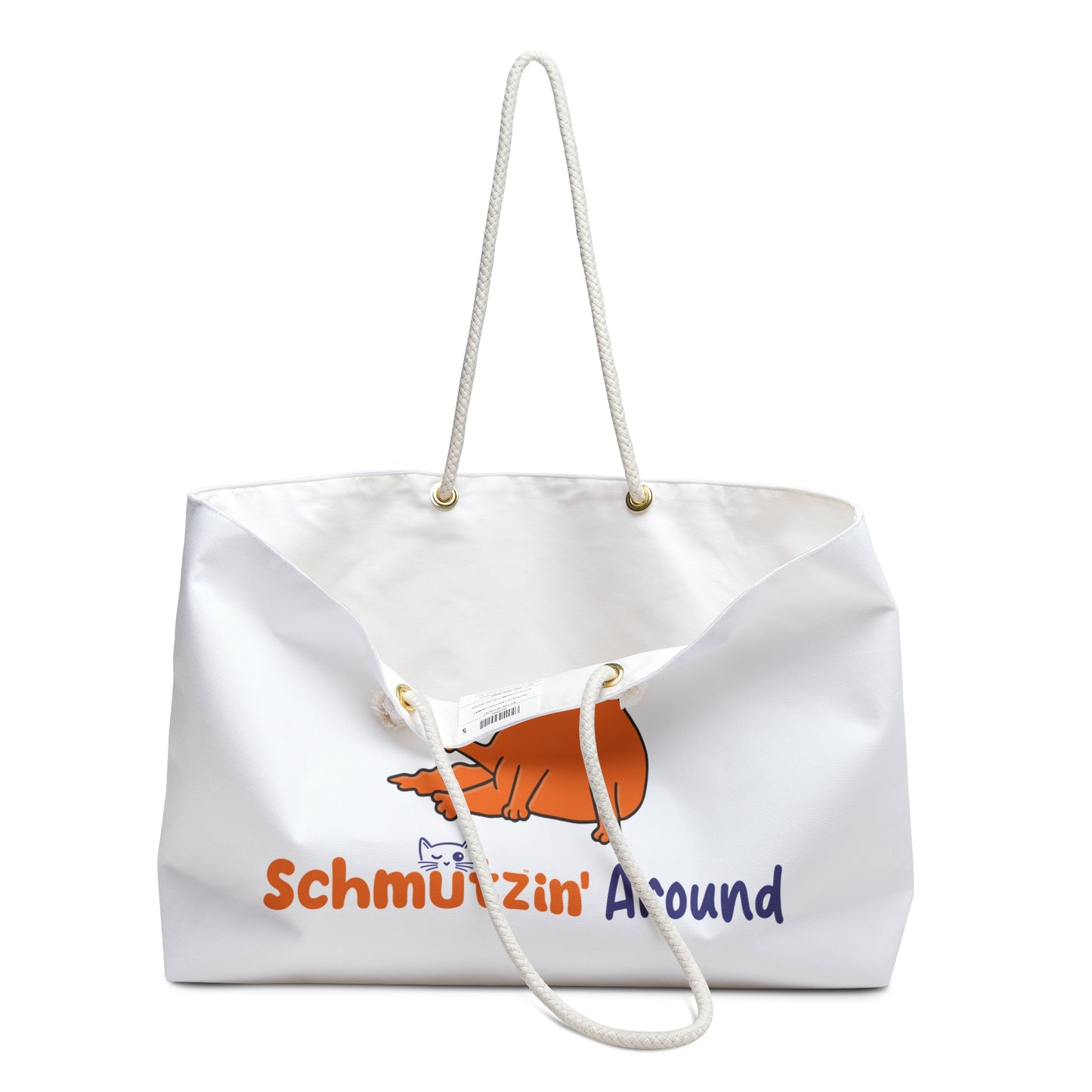 Schmutzin' Around Cat Weekender Bag | Cute & Stylish