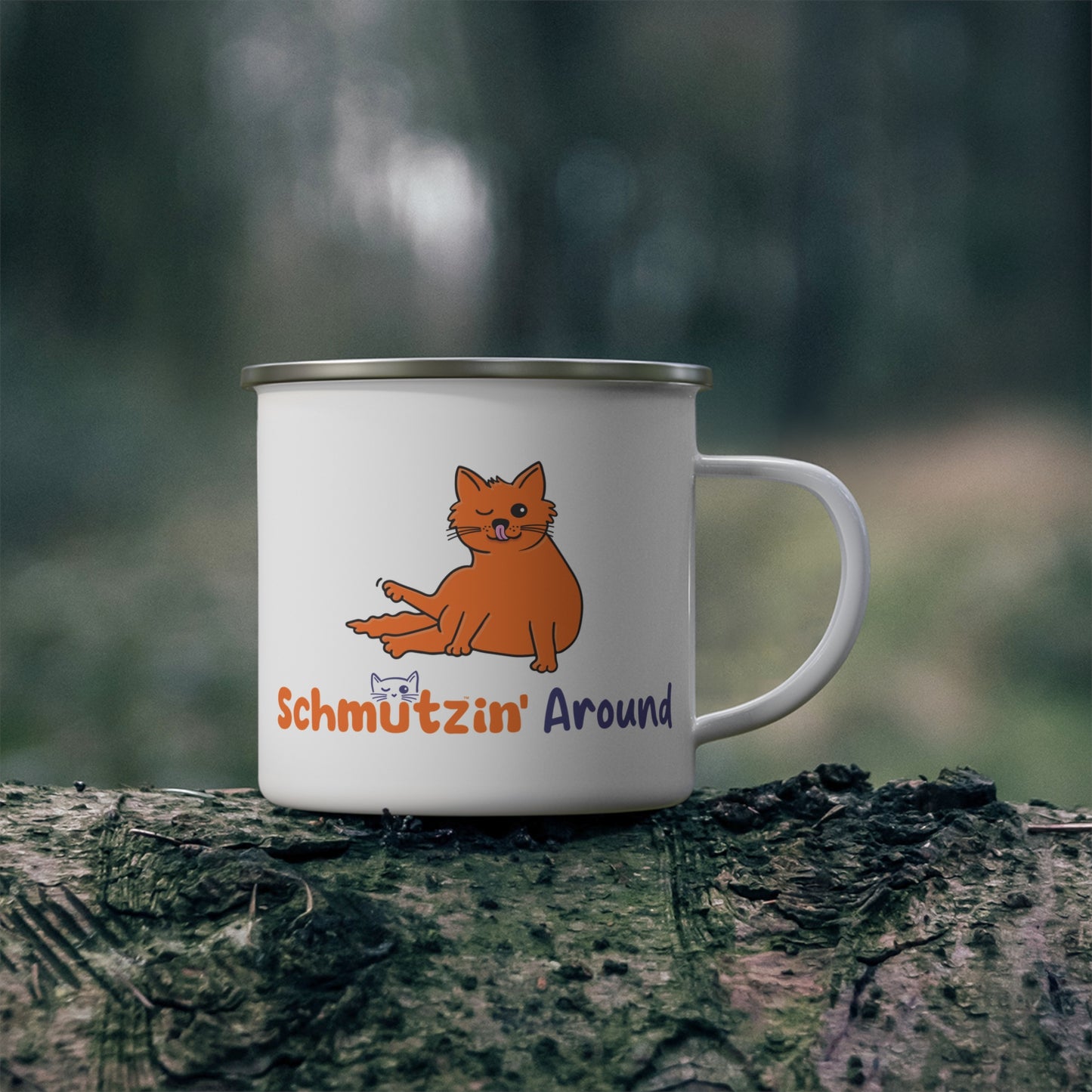 12oz Schmütz Enamel Camping Mug