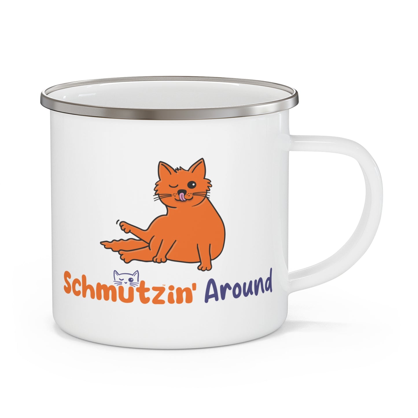 12oz Schmütz Enamel Camping Mug